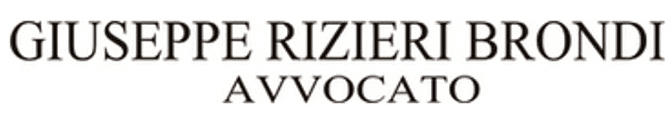 AVVOCATO BRONDI GIUSEPPE RIZIERI - LOGO