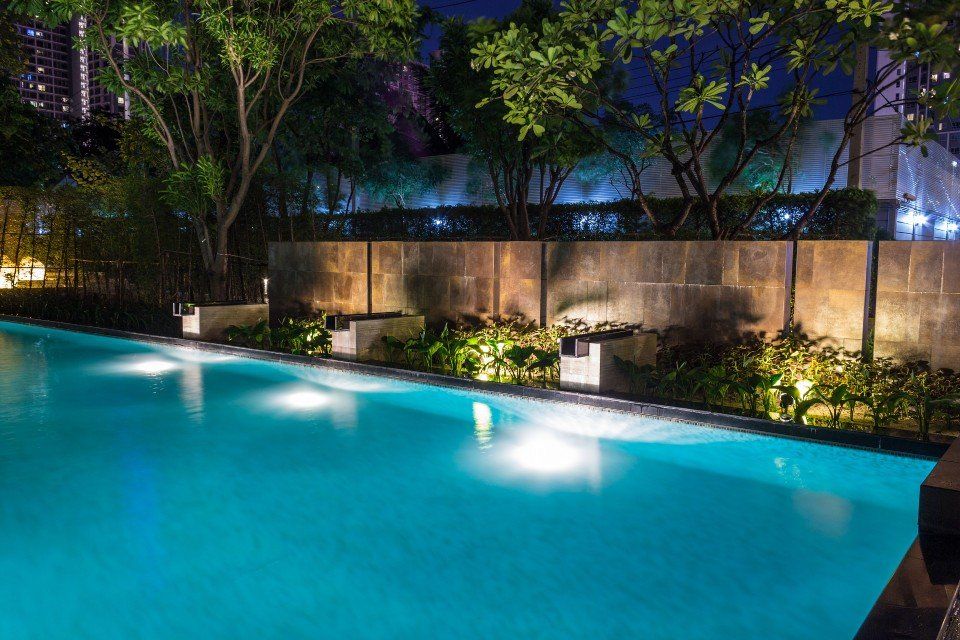 Piscina di sera