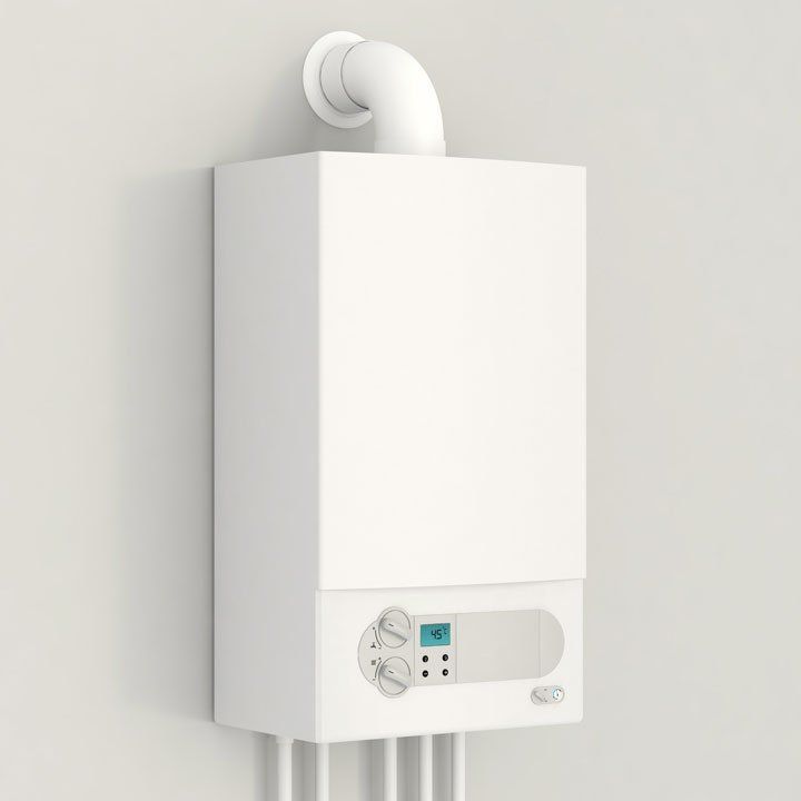 Call us today for a new conventional boiler. Serving Mitcham, Carshalton & Sutton Close up of a conventional boiler