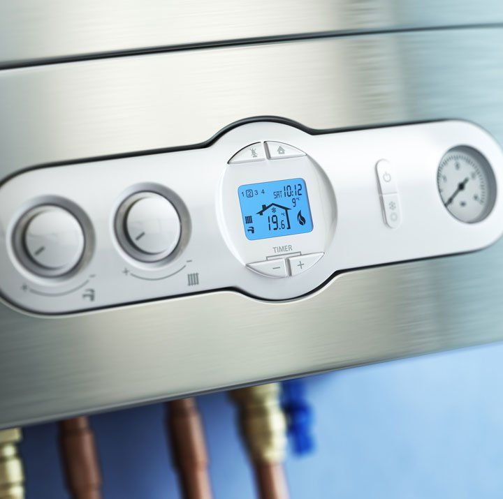 Get your central heating working properly in Mitcham, Tooting & Sutton Close up of boiler dial