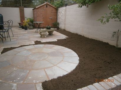 Patios and driveways