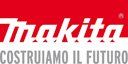 Makita logo in red with the slogan “COSTRUIAMO IL FUTURO” beneath it