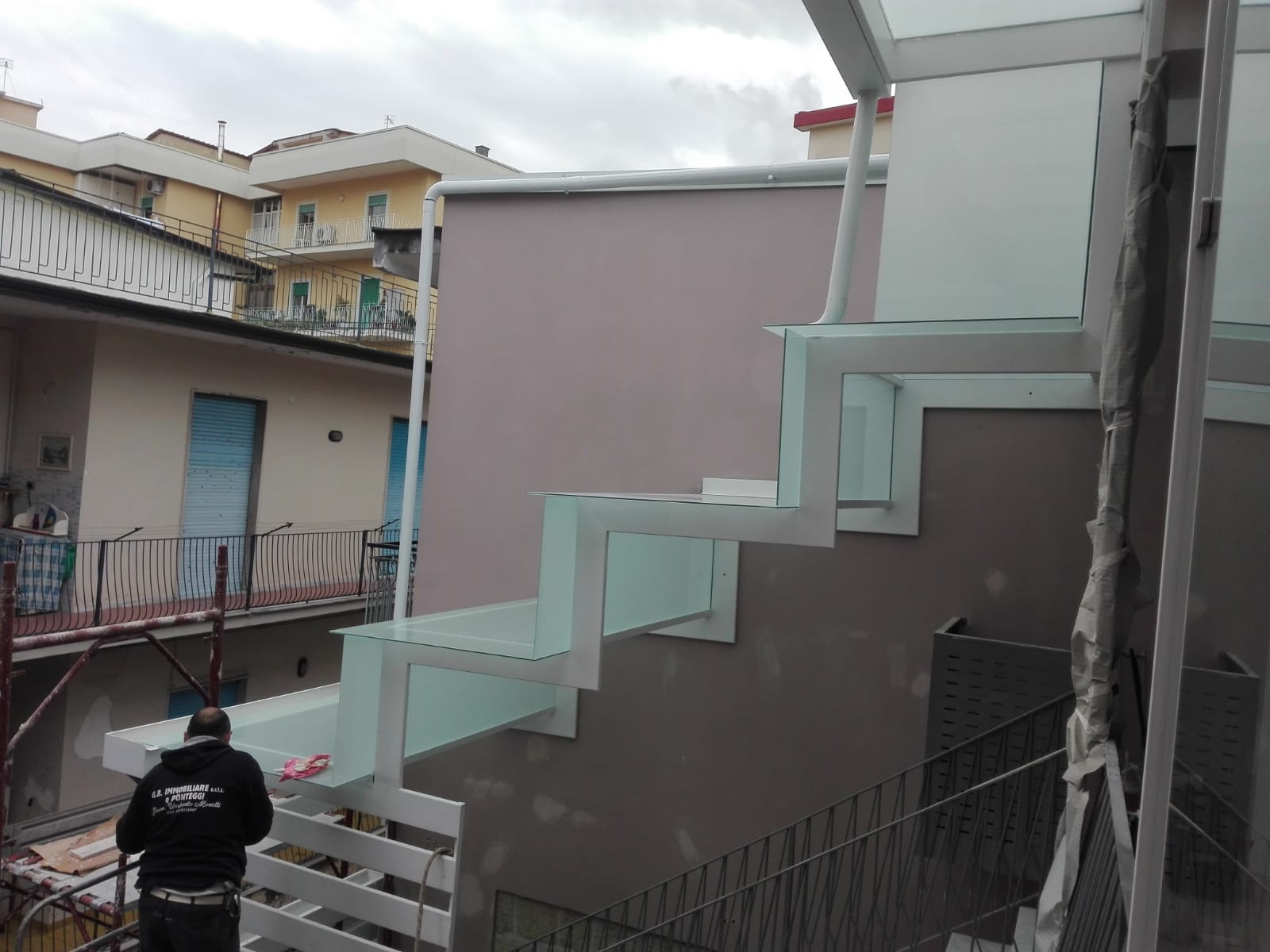 pensilina in vetro