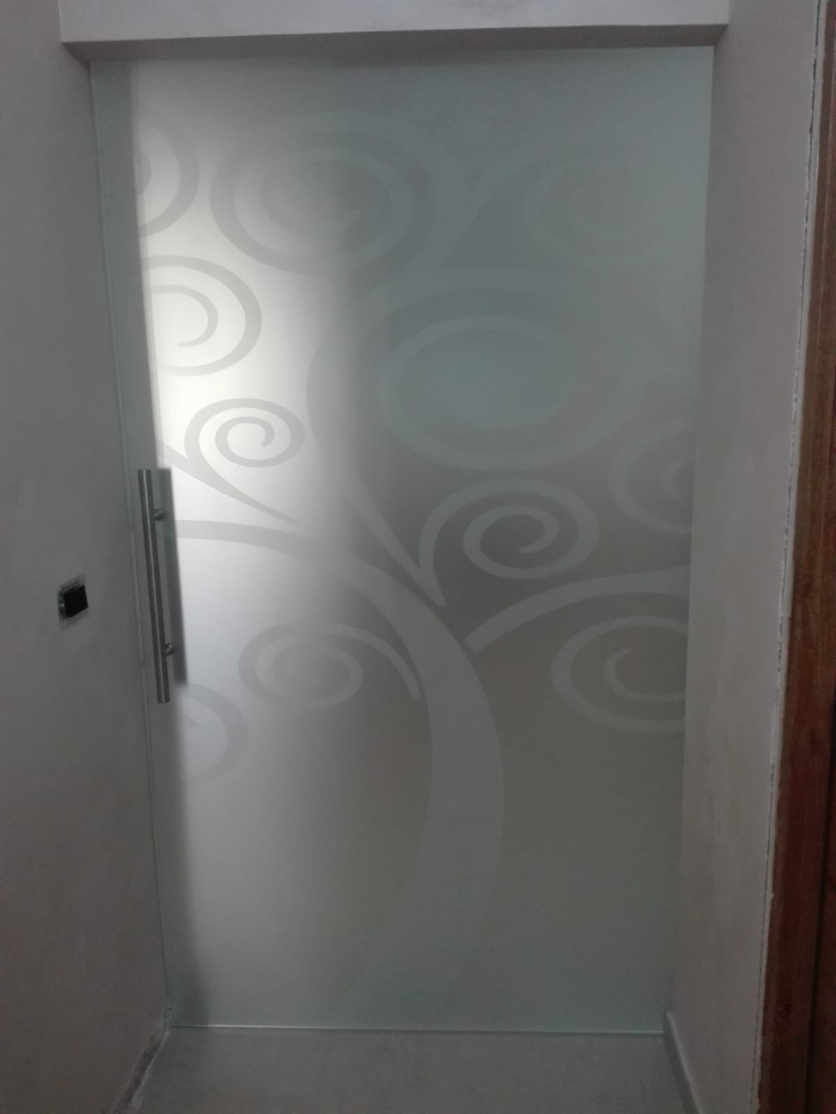 porta in vetro su misura 9