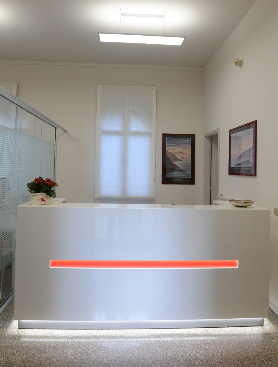 Reception studio