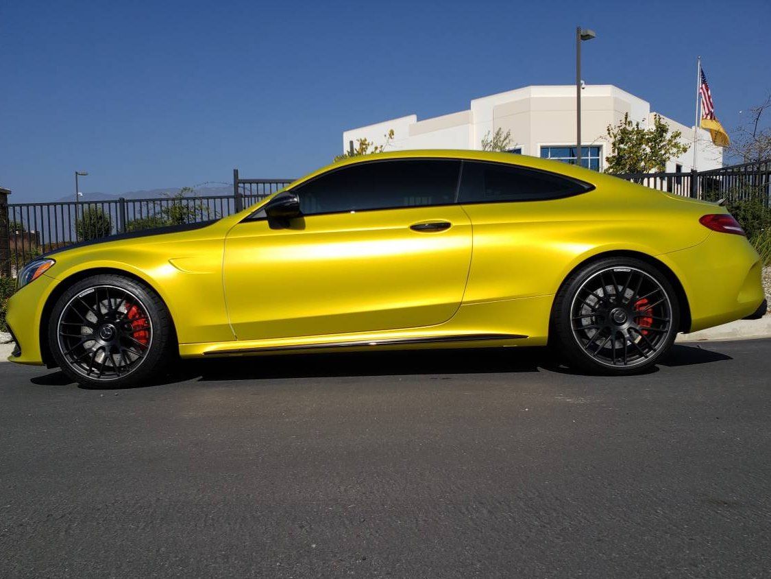 Yellow Car — Upland, CA — So Cal Tint