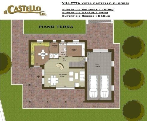 Villetta 180 mq a Ponte a Poppi