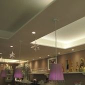 particolare del soffitto gelateria