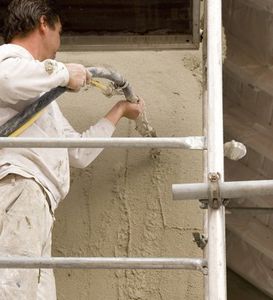 Harling and roughcast