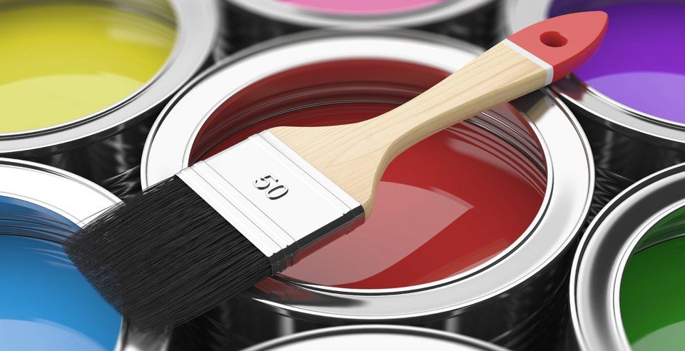 paint and brush