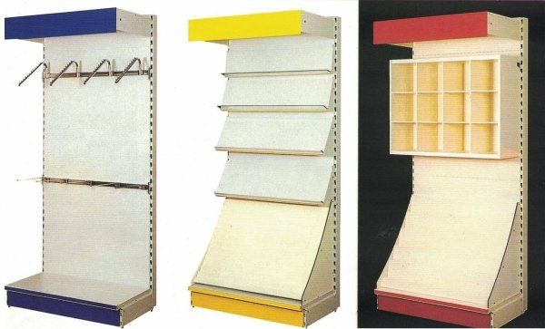 Scaffali per negozi