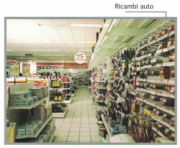 Scaffali per negozi