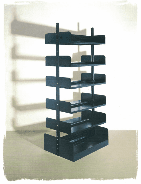 Scaffali per librerie ad incastro