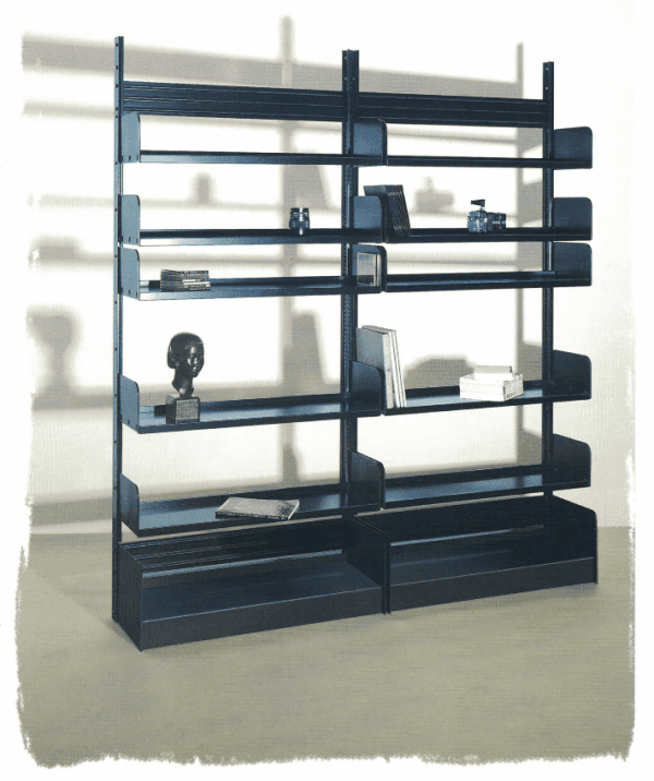 Scaffali per librerie ad incastro