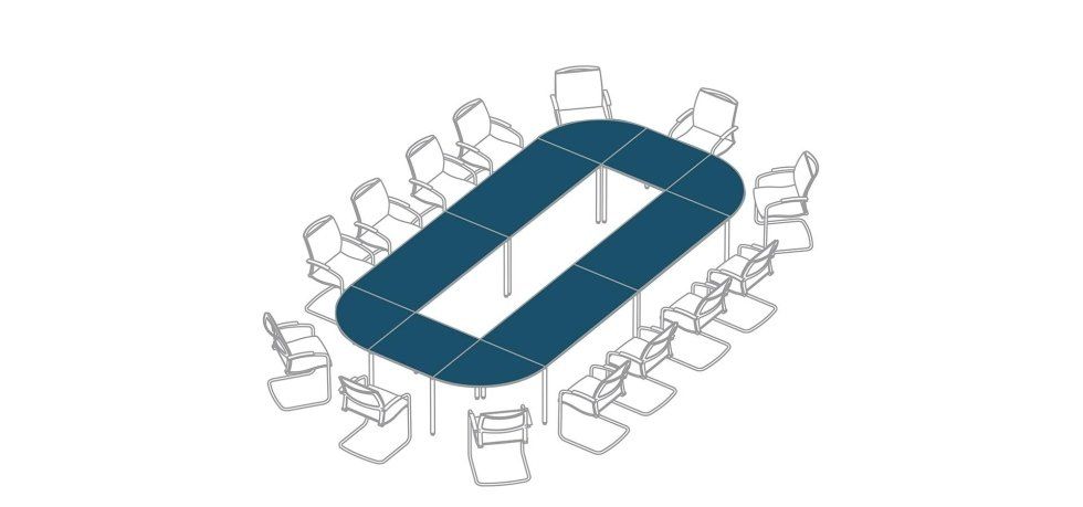 progetto scrivania riunioni