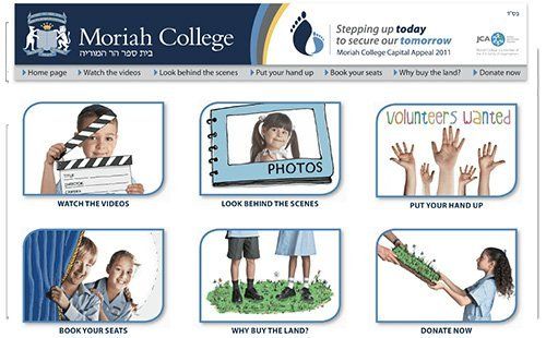 The website for moriah college has a lot of pictures on it