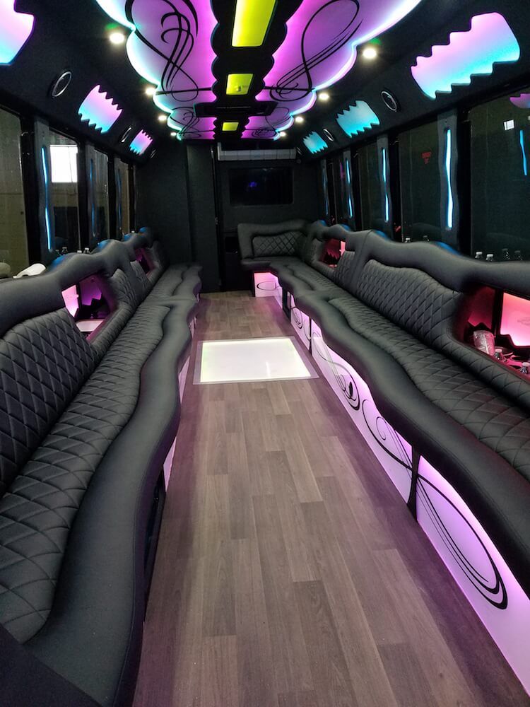 Party bus with Bathroom Milwaukee
