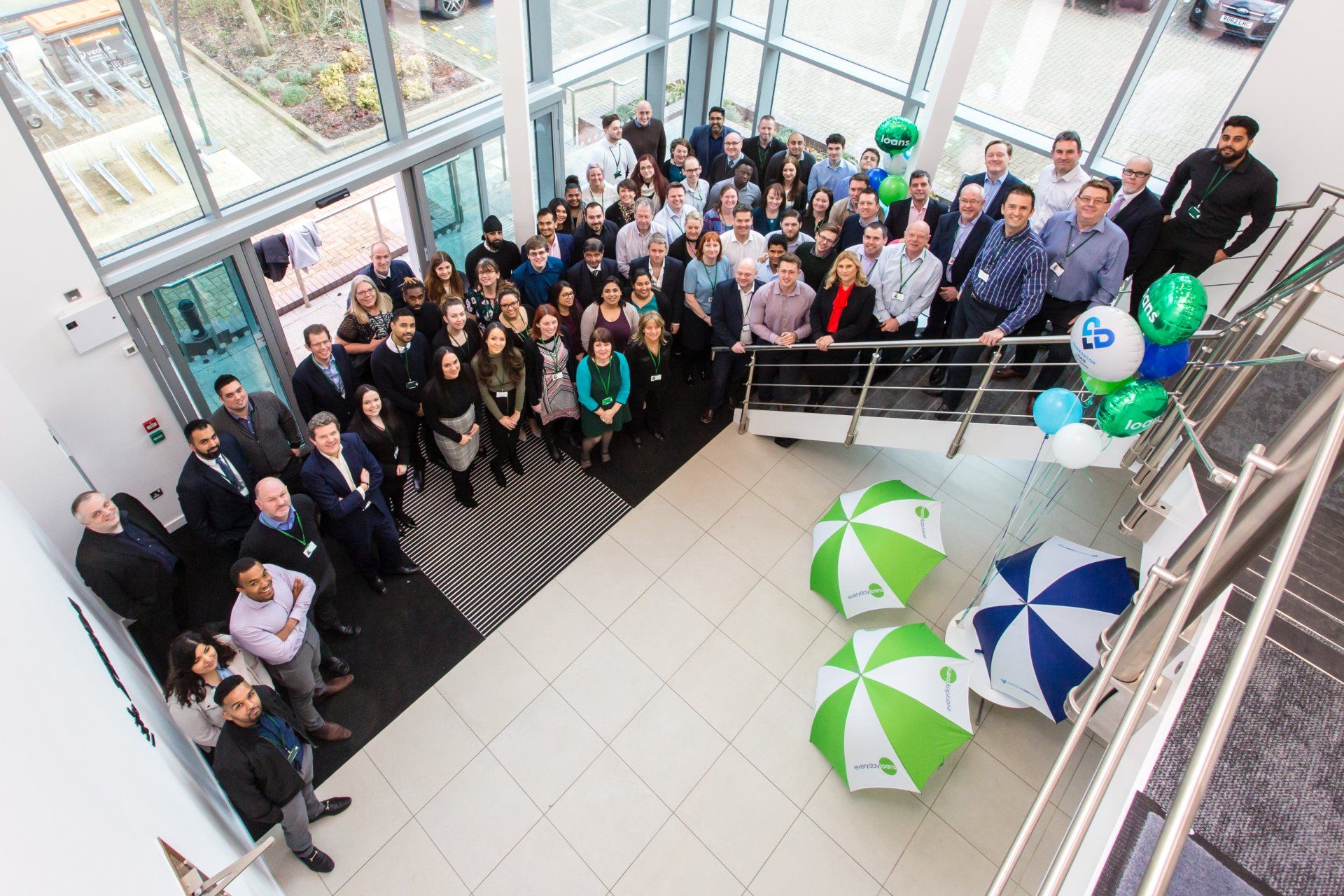 Commercial Photography Reading, whole office photo in reception