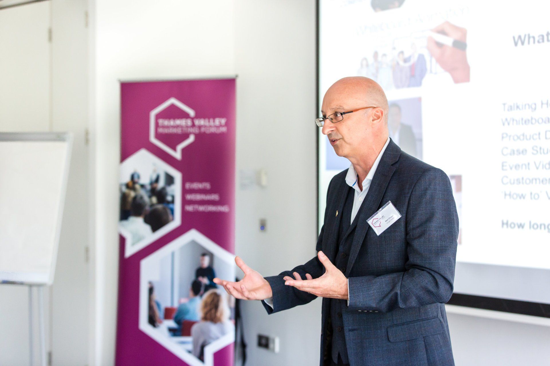 Event Photographer Reading, male presenter