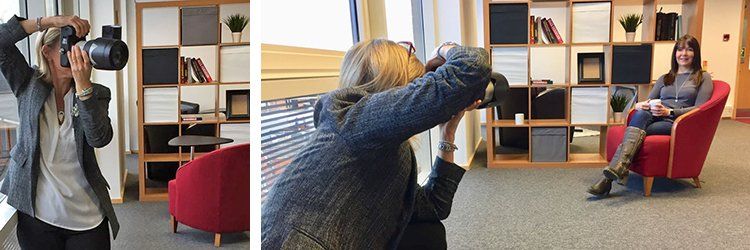Commercial Photography Reading, photographer at work