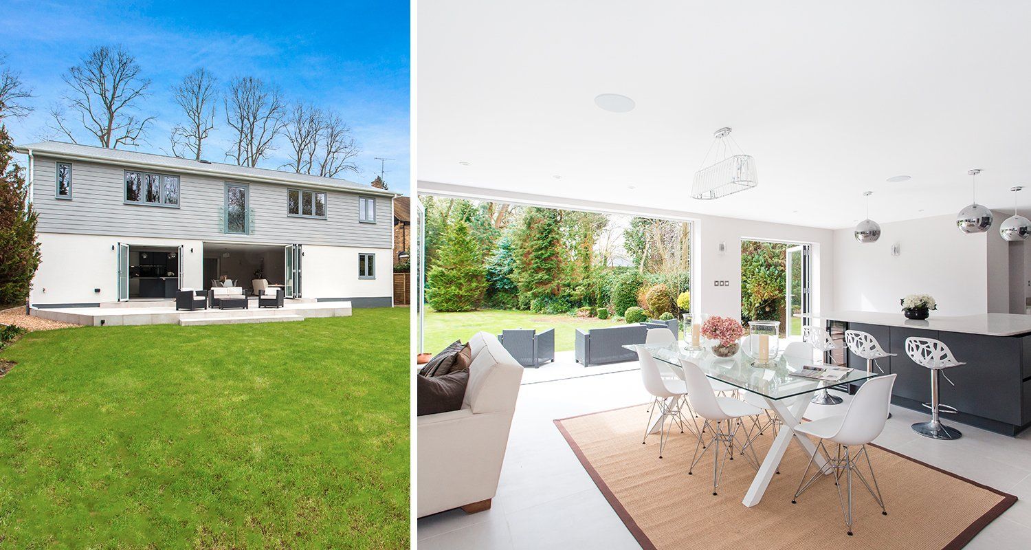 Property Photography Reading, collage of photos from house refurbishment
