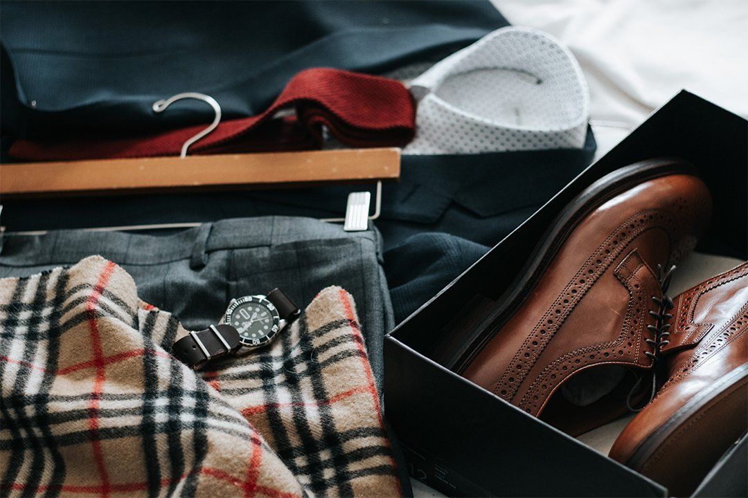 Clothes packed