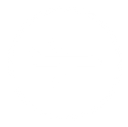 Icon of an airplane with round model border