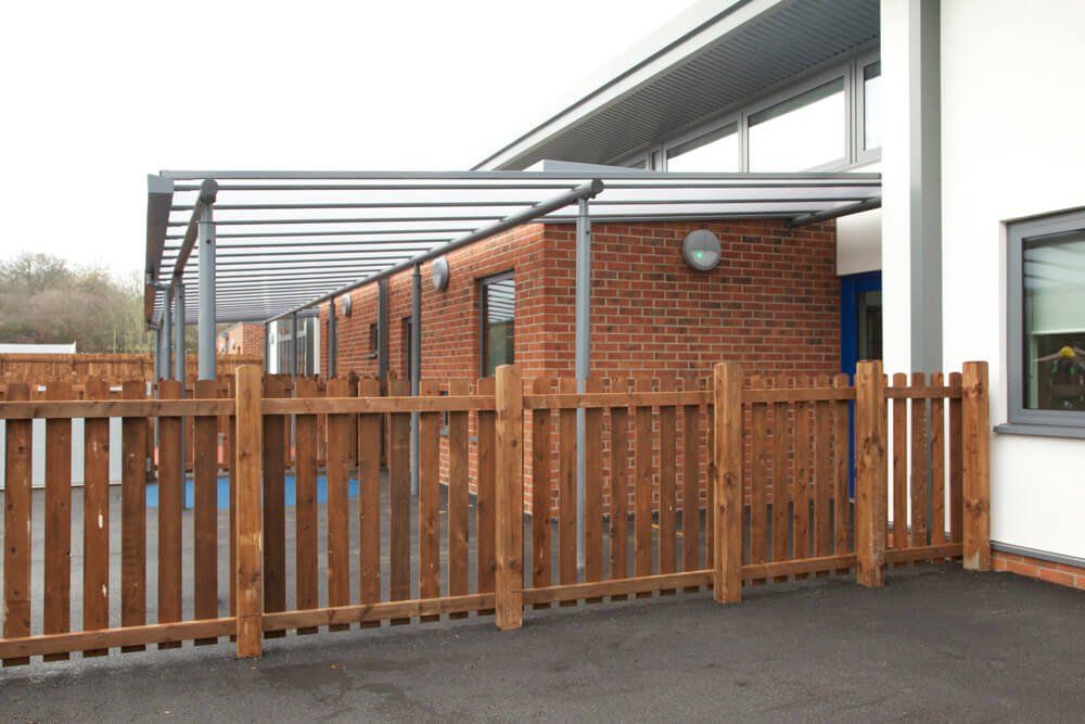 Side Profile of Coloured Canopy
