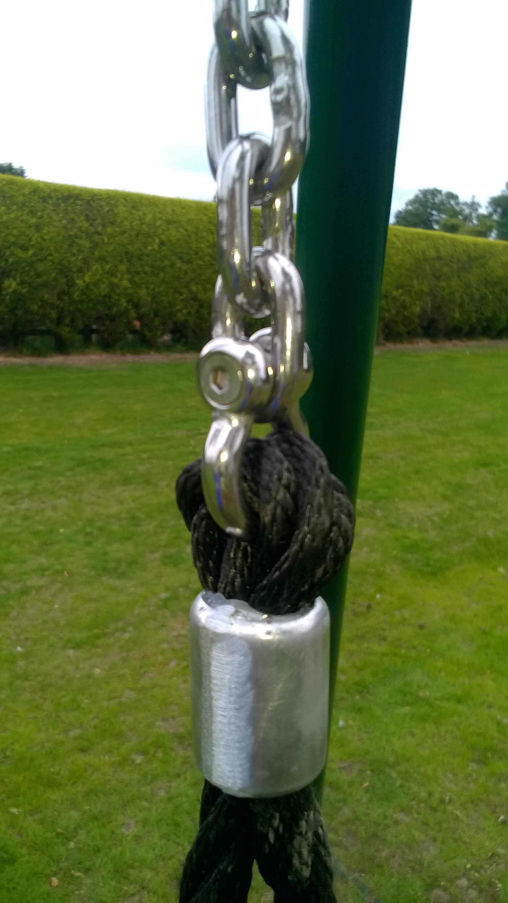 Playground Swing Fixings and Chain