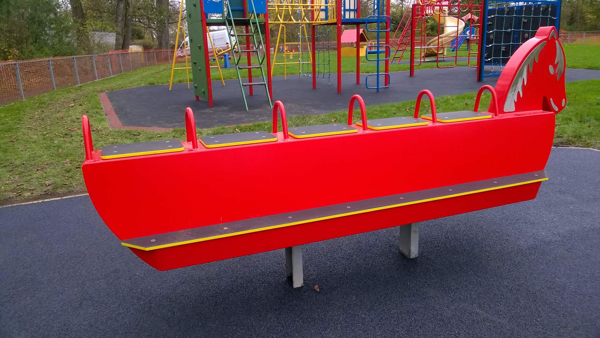 Rocking Horse in Park
