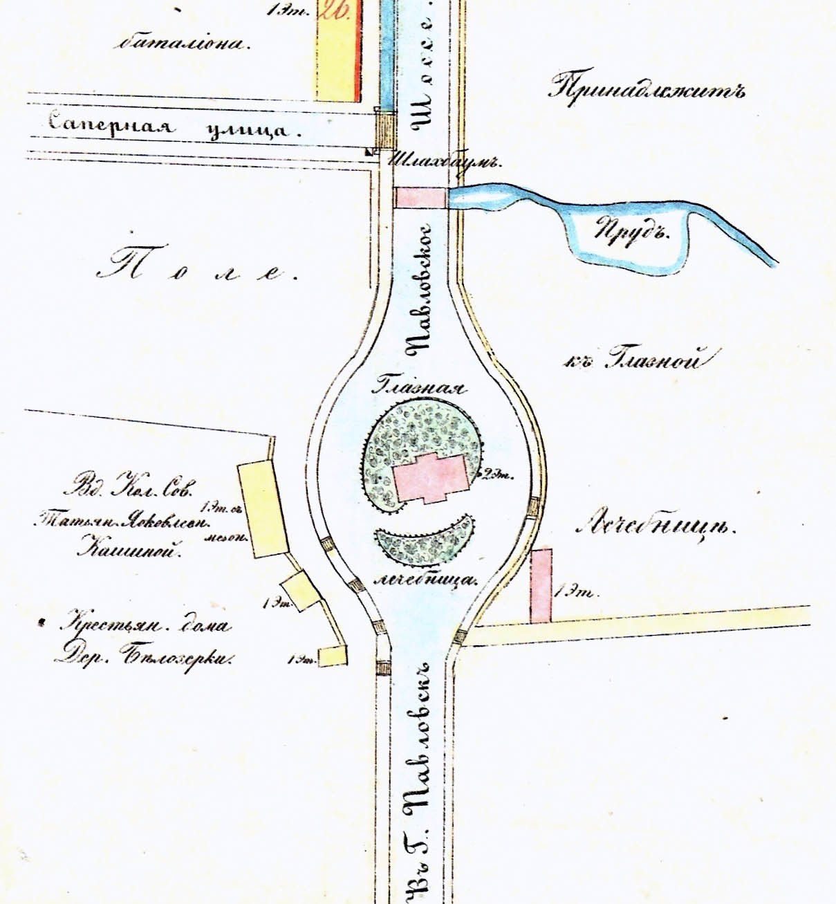 Атлас Цылова 1858 г