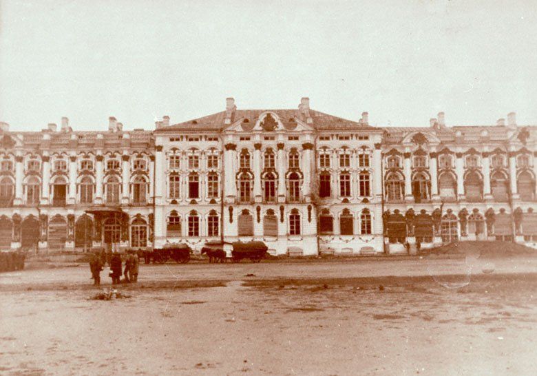Эвакуация экспонатов из Большого дворца. Сентябрь 1941