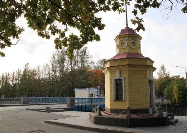 Павильон мареографа у Синего моста