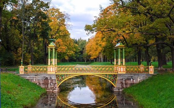 Александровский парк в Царском Селе Александровский парк