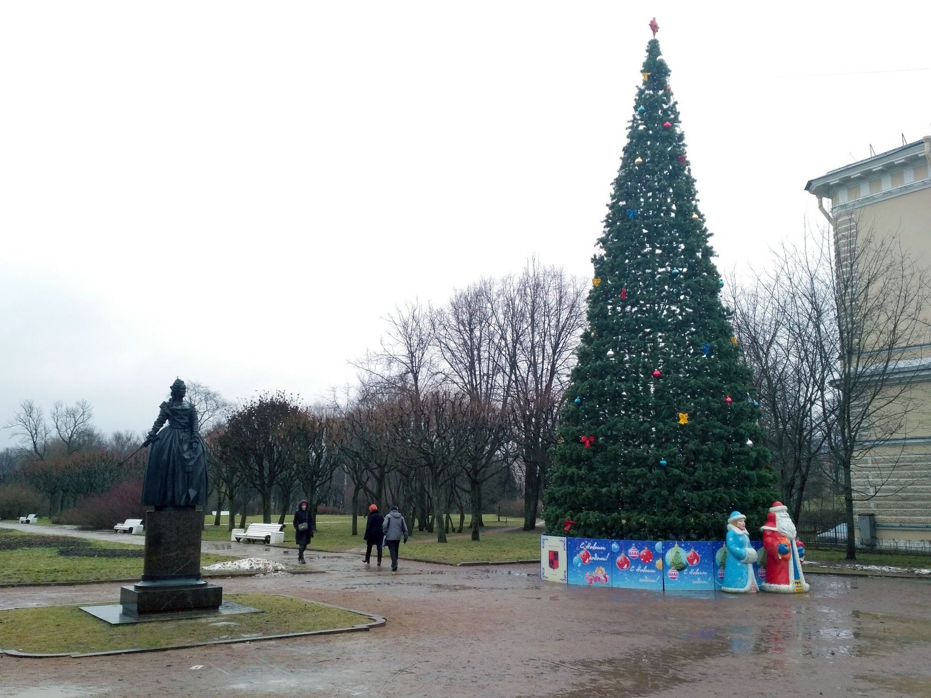 Новый год 2018 в Пушкине