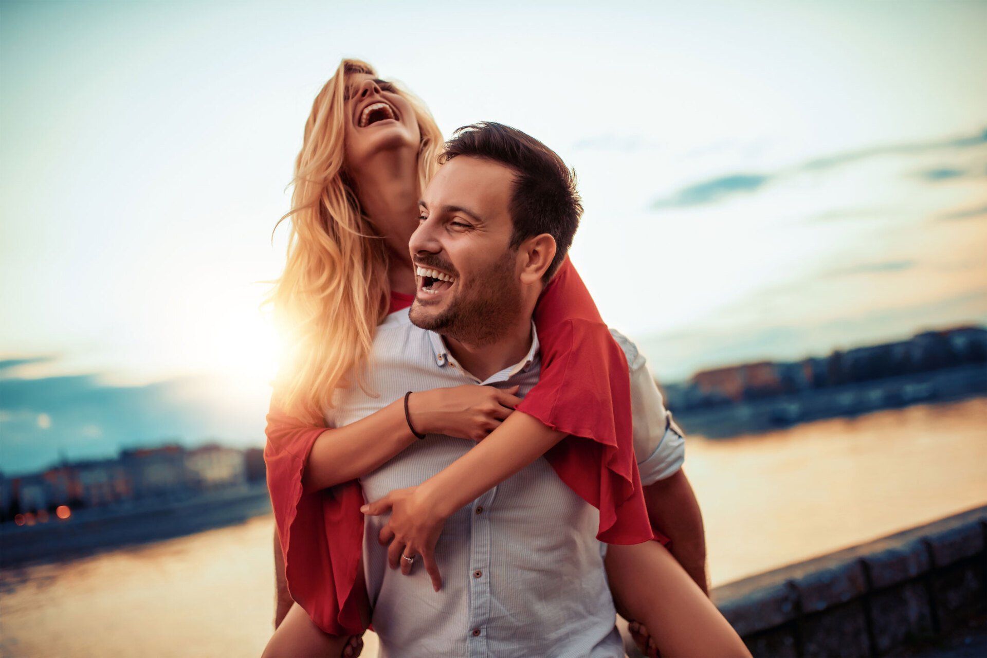 Couple Having Fun Outdoors — Gautier, MS — Coastal Insurance Associates, Ltd