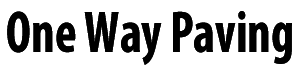 One Way Paving Logo