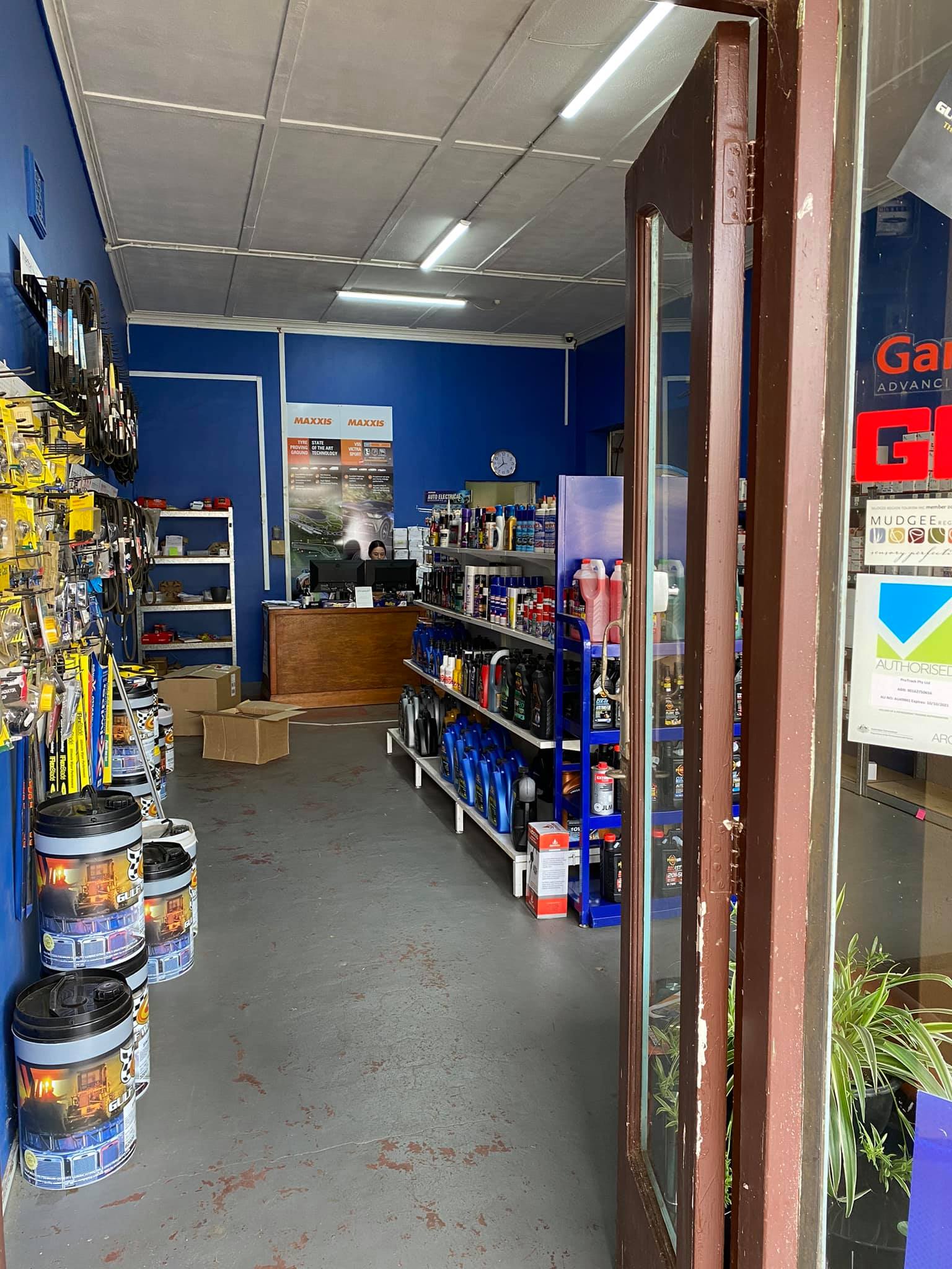 A Store Filled With Lots of Batteries and Oil — Mayne Street Auto in Gulgong, NSW