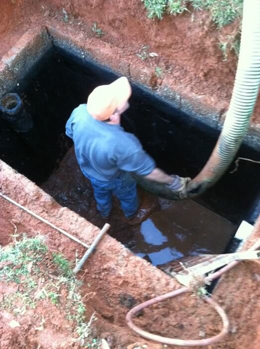 Commercial Pumping — Man at Work in Pauline, SC