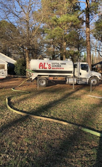 Pumping Service — Septic Tank in Pauline, SC