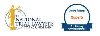 A logo for the national trial lawyers top 40 under 40
