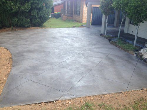 stamped concrete