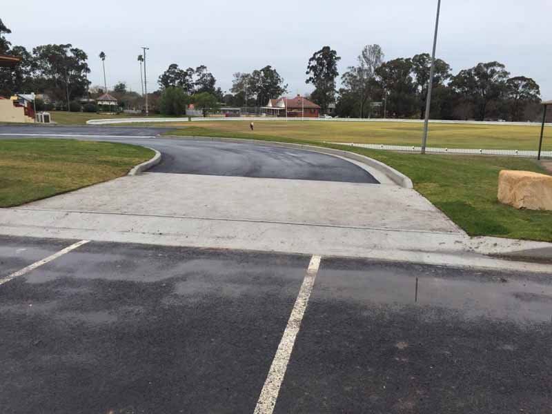 road entryway
