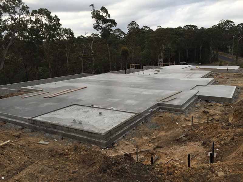 concrete foundation