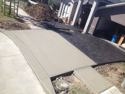 concrete patio