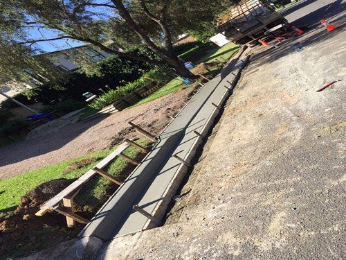 concrete water way