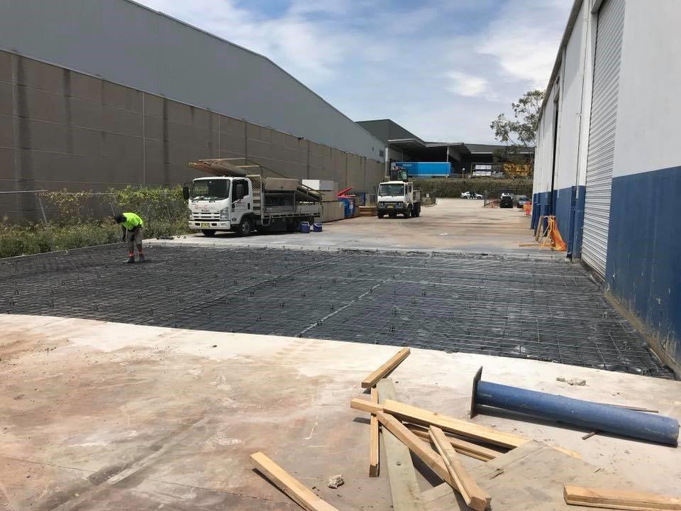 Example of some of our concrete slabs in Windsor