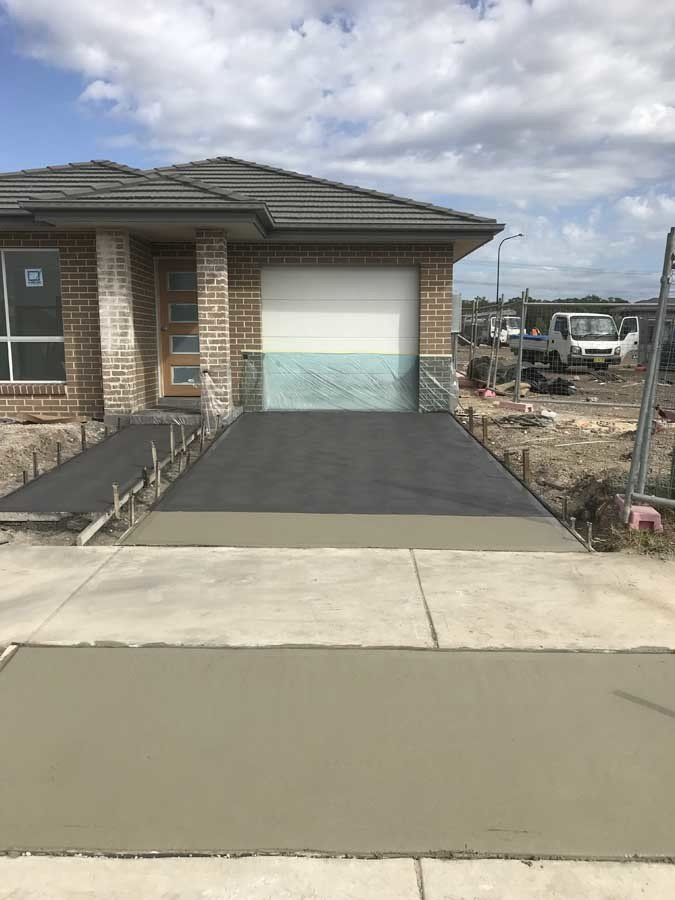 stamped driveway
