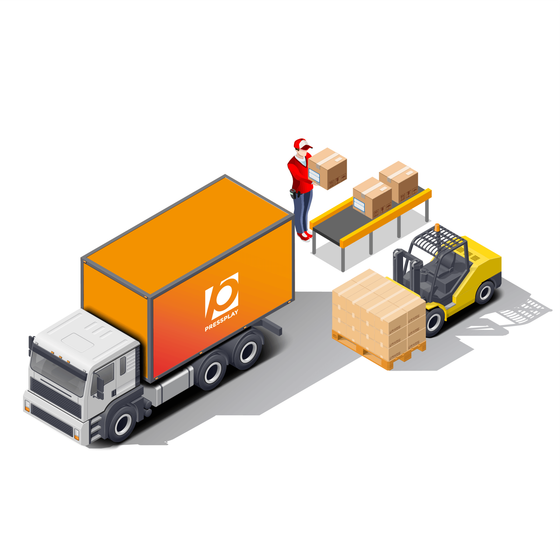Pressplay Pick and pack fulfilment