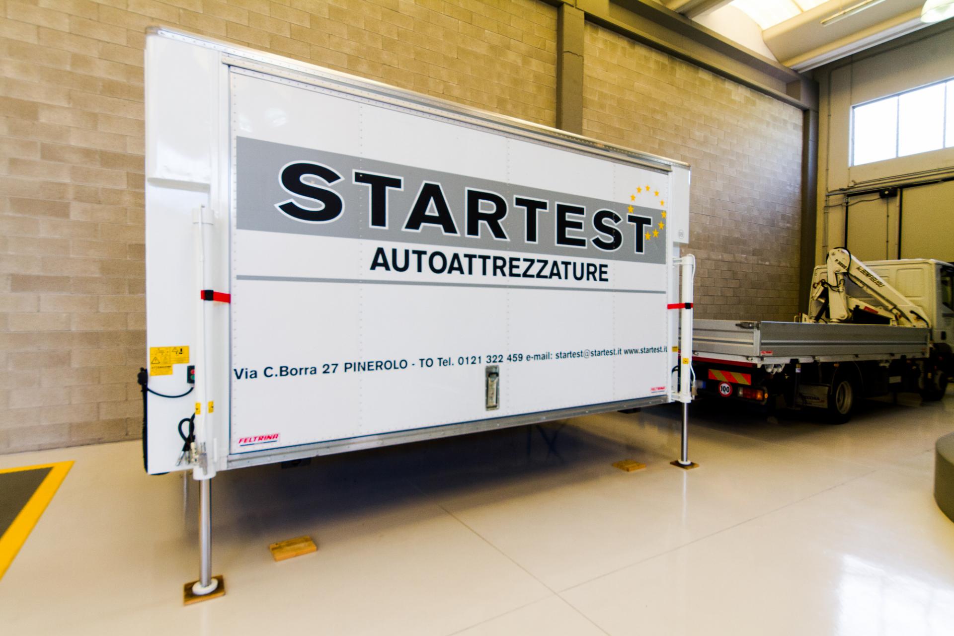 mezzo della ditta Startest
